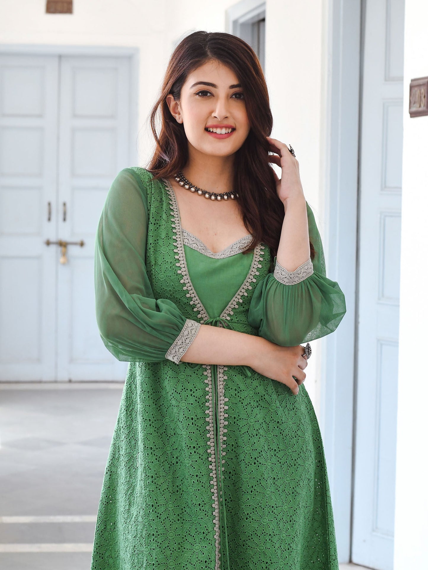 Urbanstree Rupali Jumpsuit With Jacket (Set of 2)