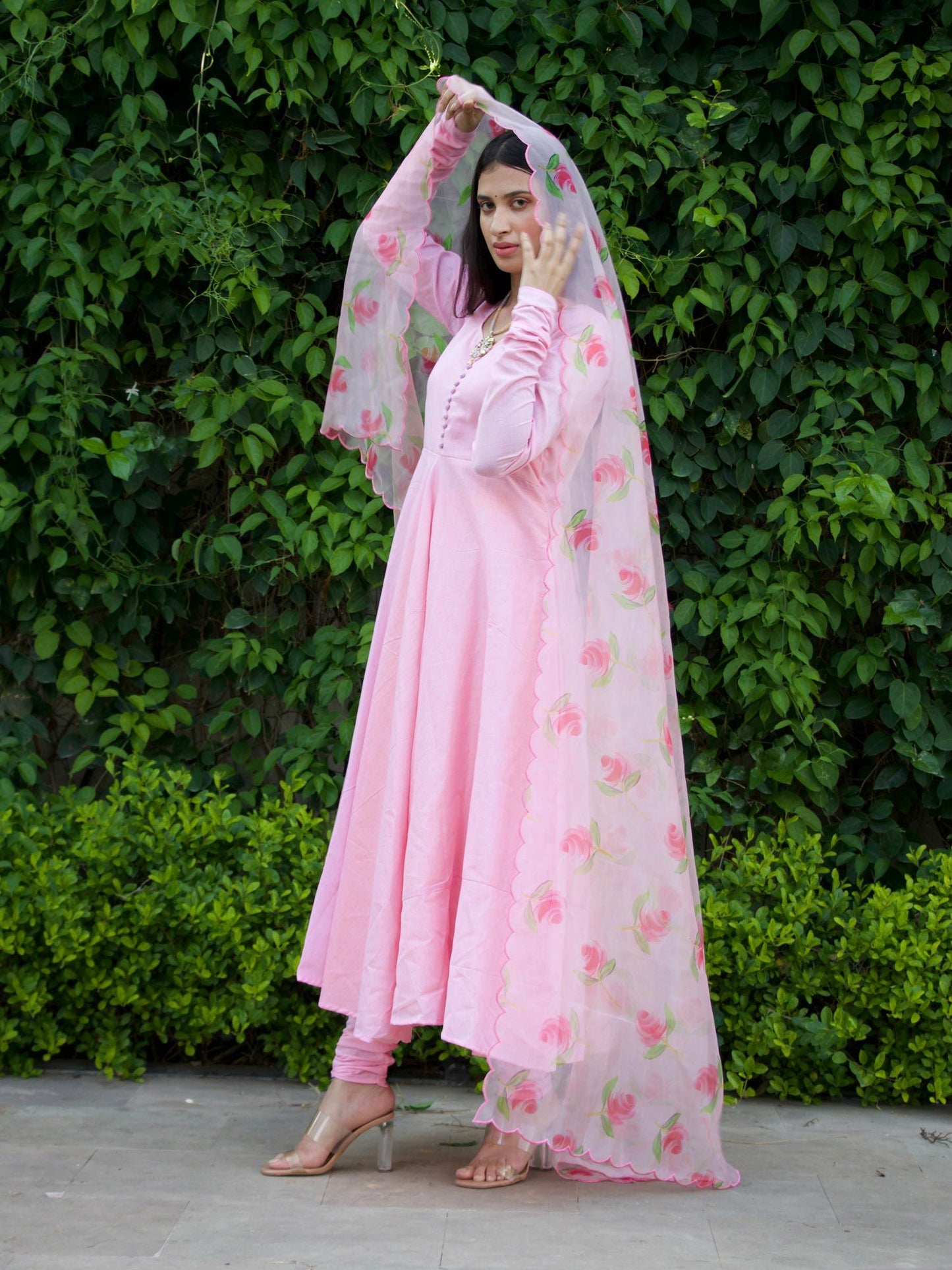 ONEWE INDIA Phoolan Suit (Set of 3)