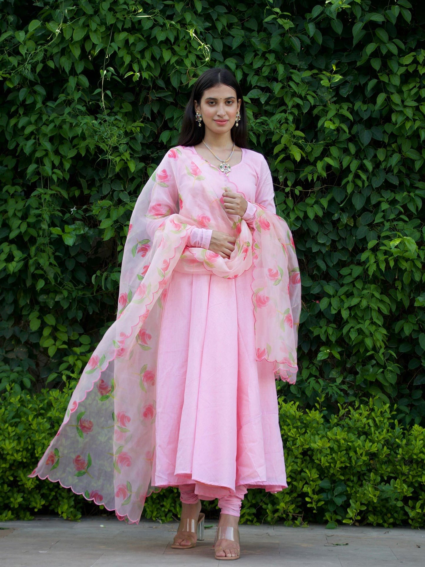 ONEWE INDIA Phoolan Suit (Set of 3)