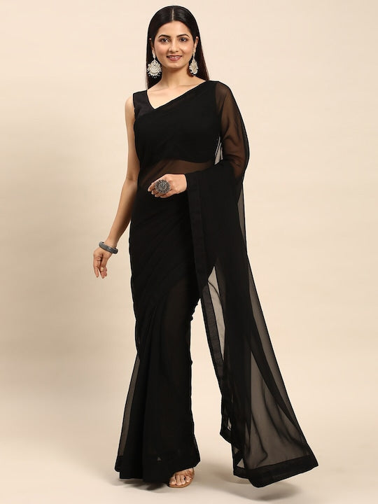 Kasee Poly Georgette Saree