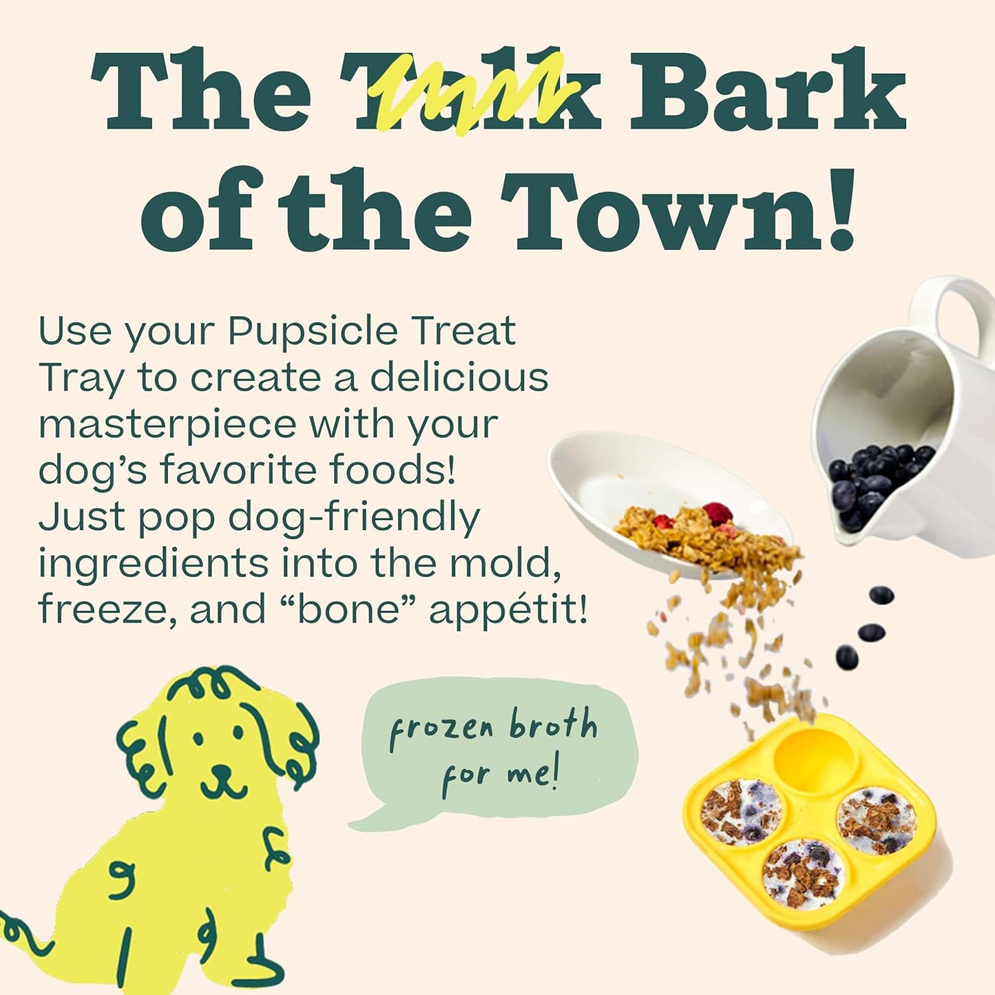 Pupsicle Treat Tray Mold