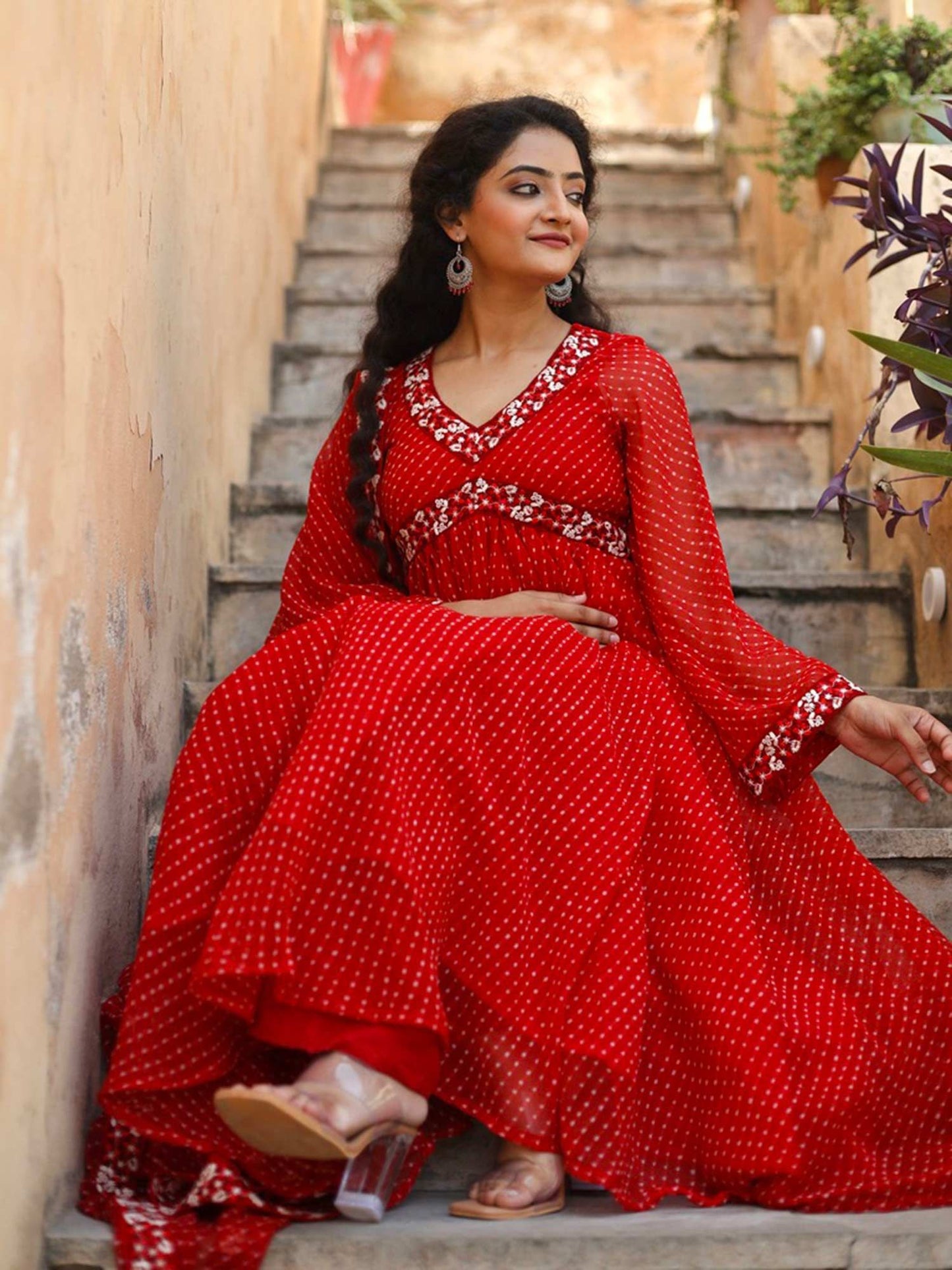 ONEWE INDIA Falguni Suit (Set of 3)