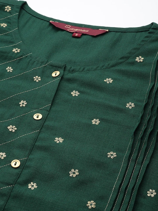 Sangria Women Ethnic Motifs Printed Kurta