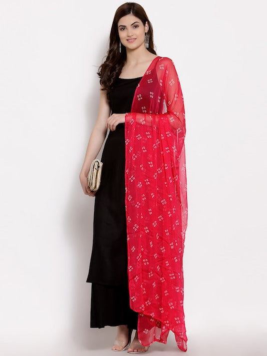 Myshka Women Black Regular Pure Cotton Kurta with Palazzos & With Dupatta