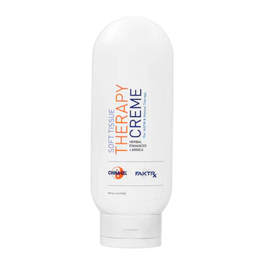 China-Gel Soft Tissue Therapy Creme - Herbal Enhanced with Arnica Topical Emollient for IASTM and Therapeutic Massage Lotion, Made in The USA, 6 oz Bottle