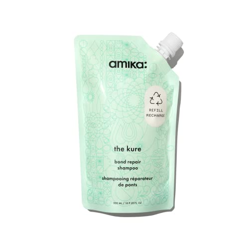 amika the kure bond repair shampoo, 500ml