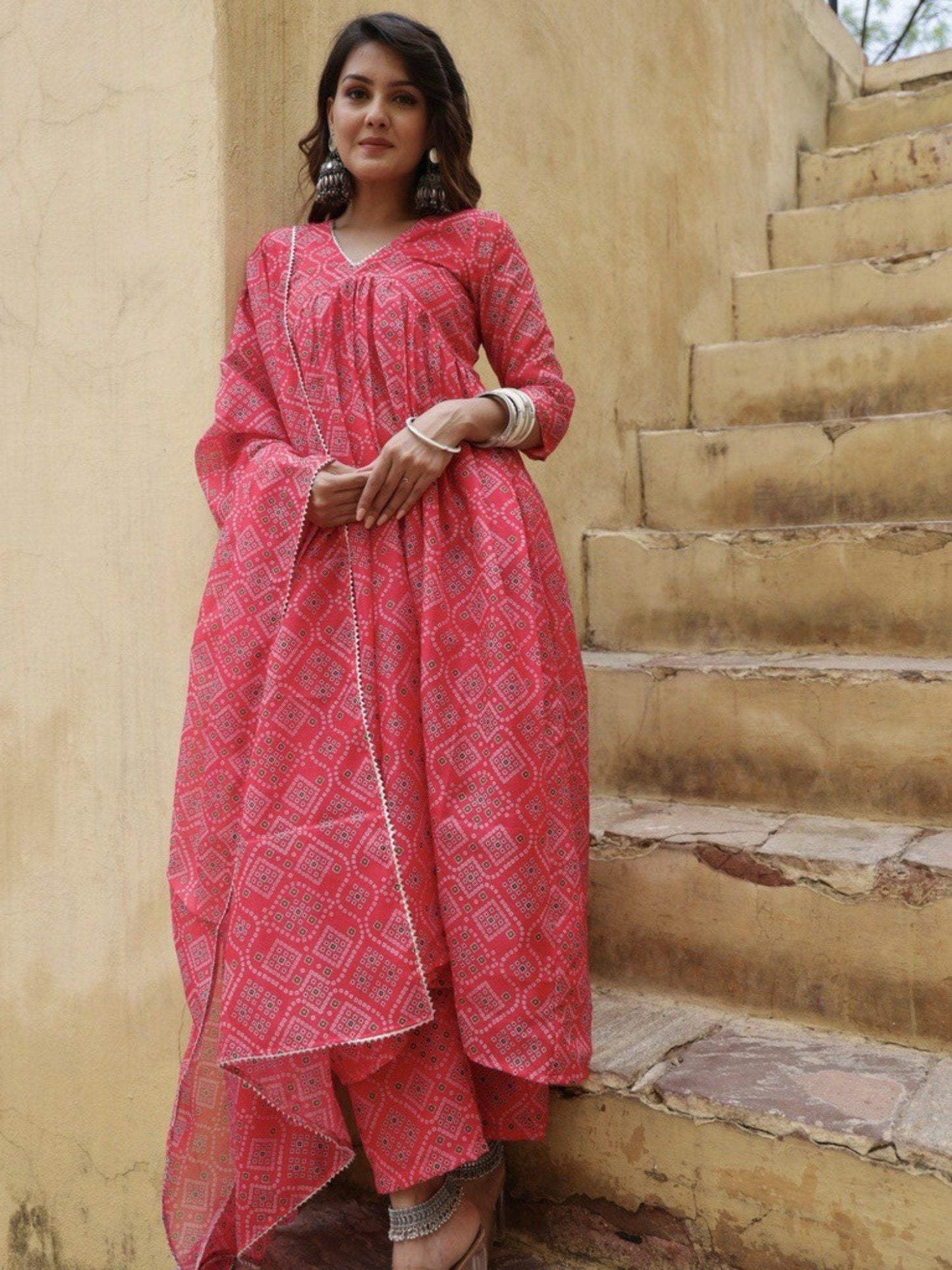 ONEWE INDIA Roopali Suit (Set of 3)