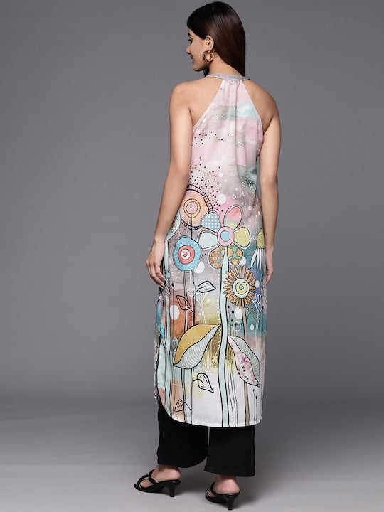 Varanga Floral Printed Kurta