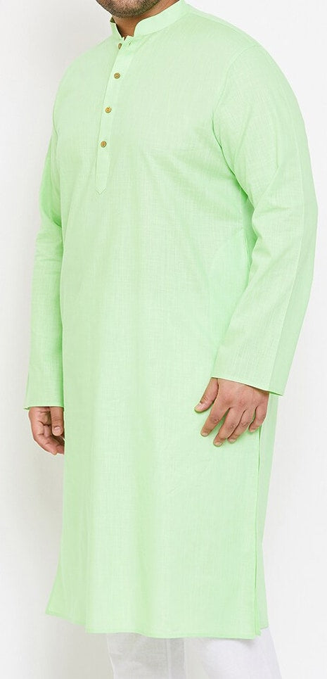 Vastramay Men Green Kurta with Pyjamas