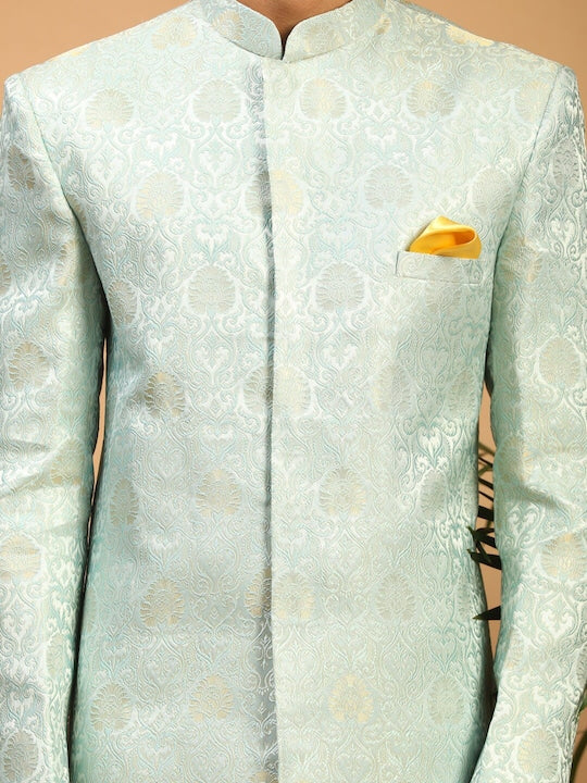 Vastramay Men Self-Design 2-Pcs Sherwani Set