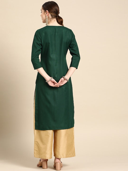 Sangria Women Ethnic Motifs Printed Kurta