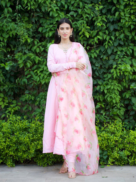ONEWE INDIA Phoolan Suit (Set of 3)