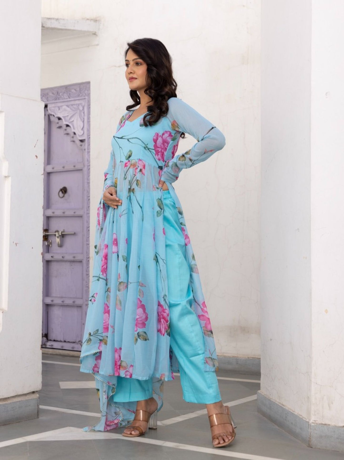 ONEWE INDIA Kirti Suit (Set of 3)