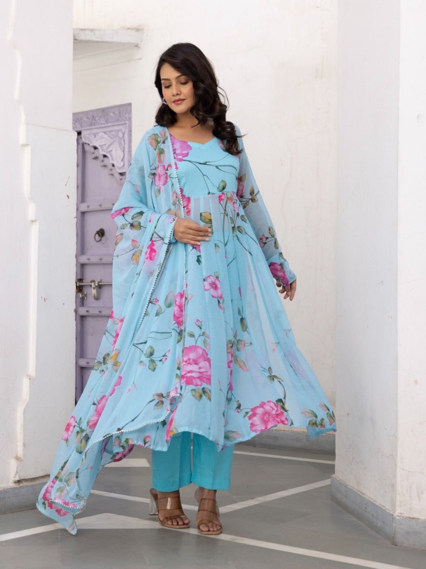 ONEWE INDIA Kirti Suit (Set of 3)