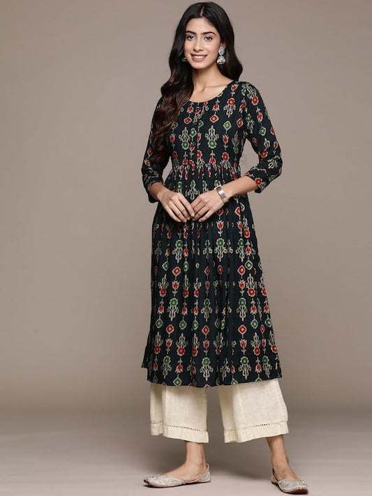 Anubhutee Ethnic Motifs Printed Kurta