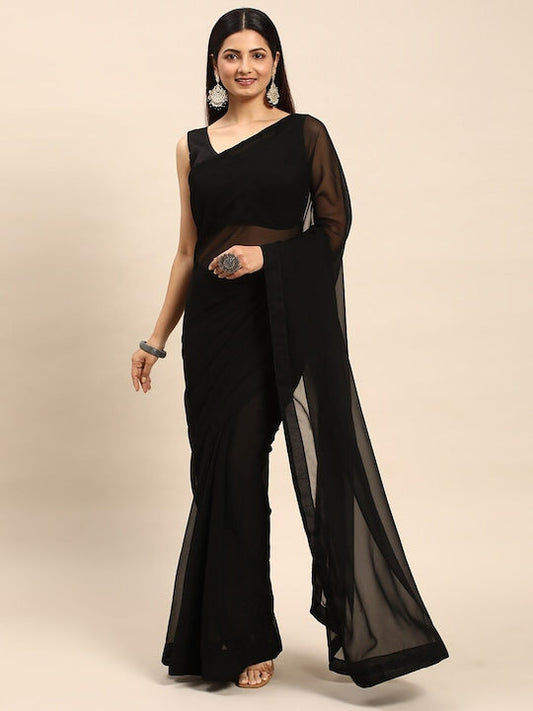 Kasee Poly Georgette Saree