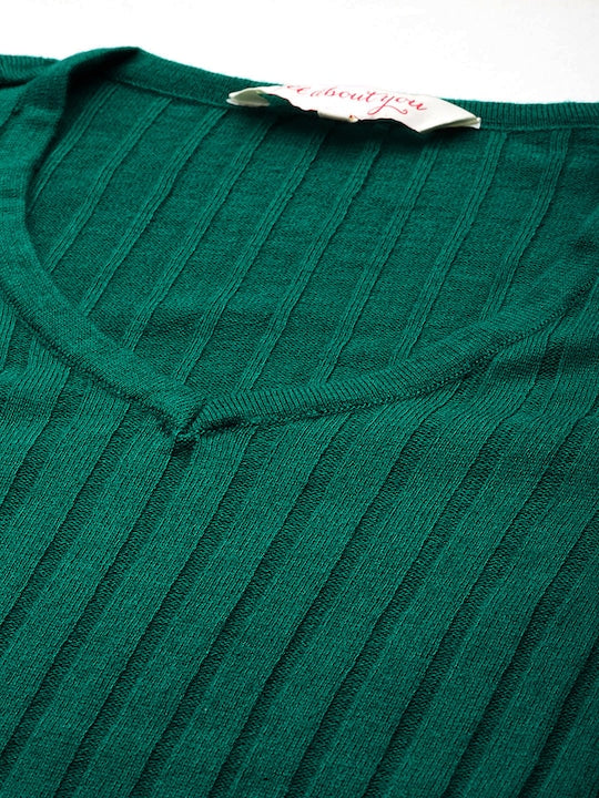 All about you Ribbed Acrylic Dress