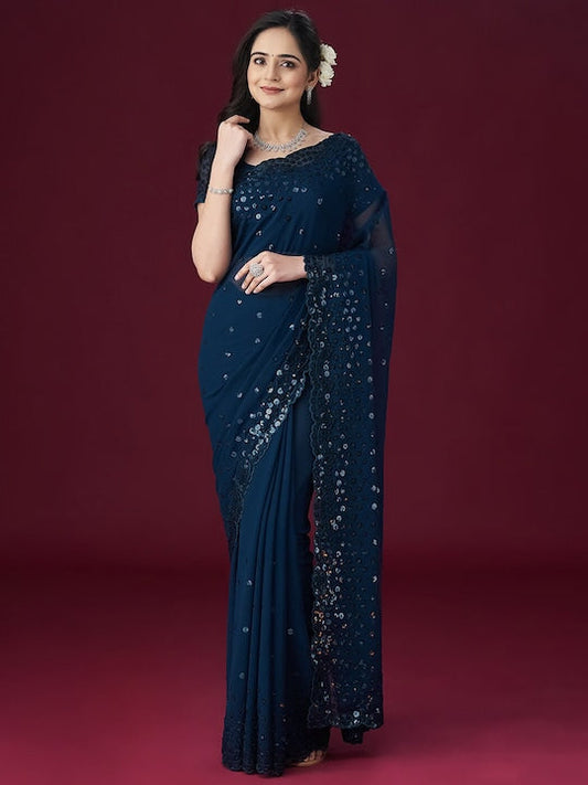 Kasee Embellished Sequinned Saree