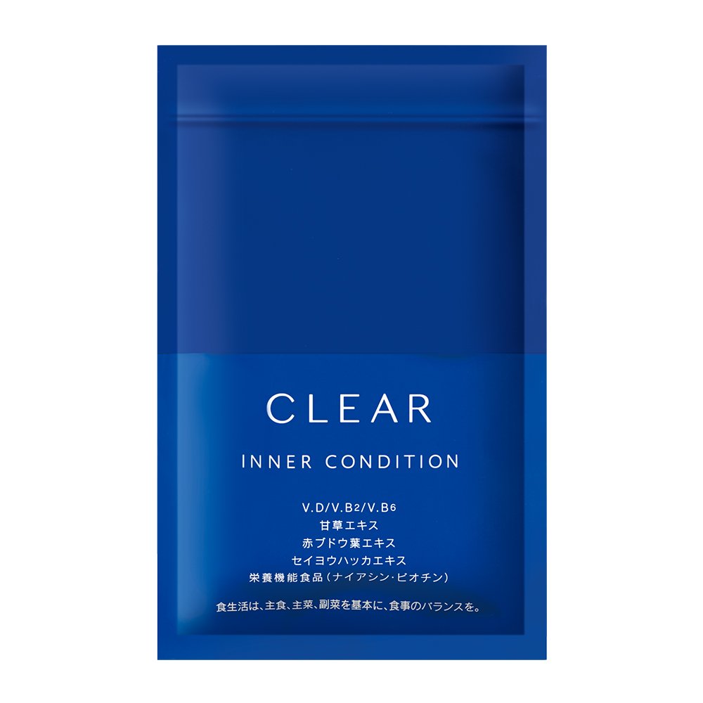 Orbis Clear Inner Condition 30 Days 321mg x 60 Tablets - Japanese Beauty Supplement