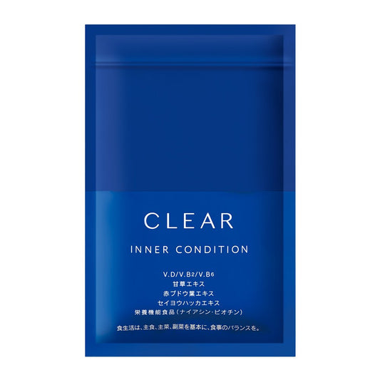 Orbis Clear Inner Condition 30 Days 321mg x 60 Tablets - Japanese Beauty Supplement