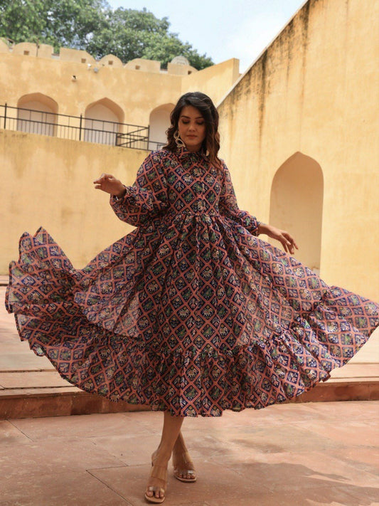 ONEWE INDIA Nora Gather Dress