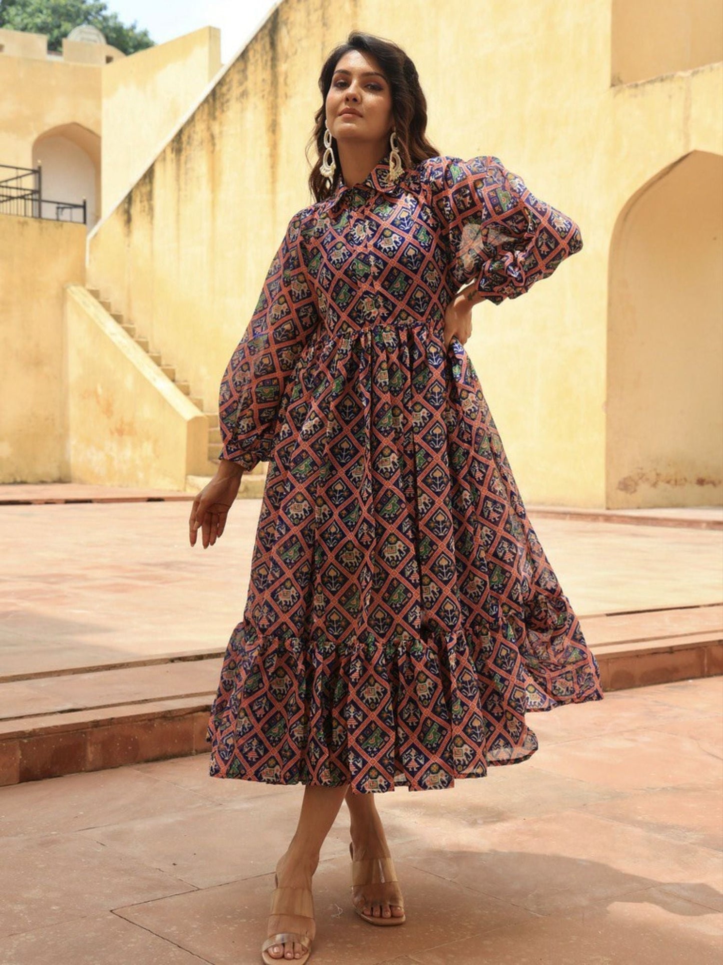 ONEWE INDIA Nora Gather Dress