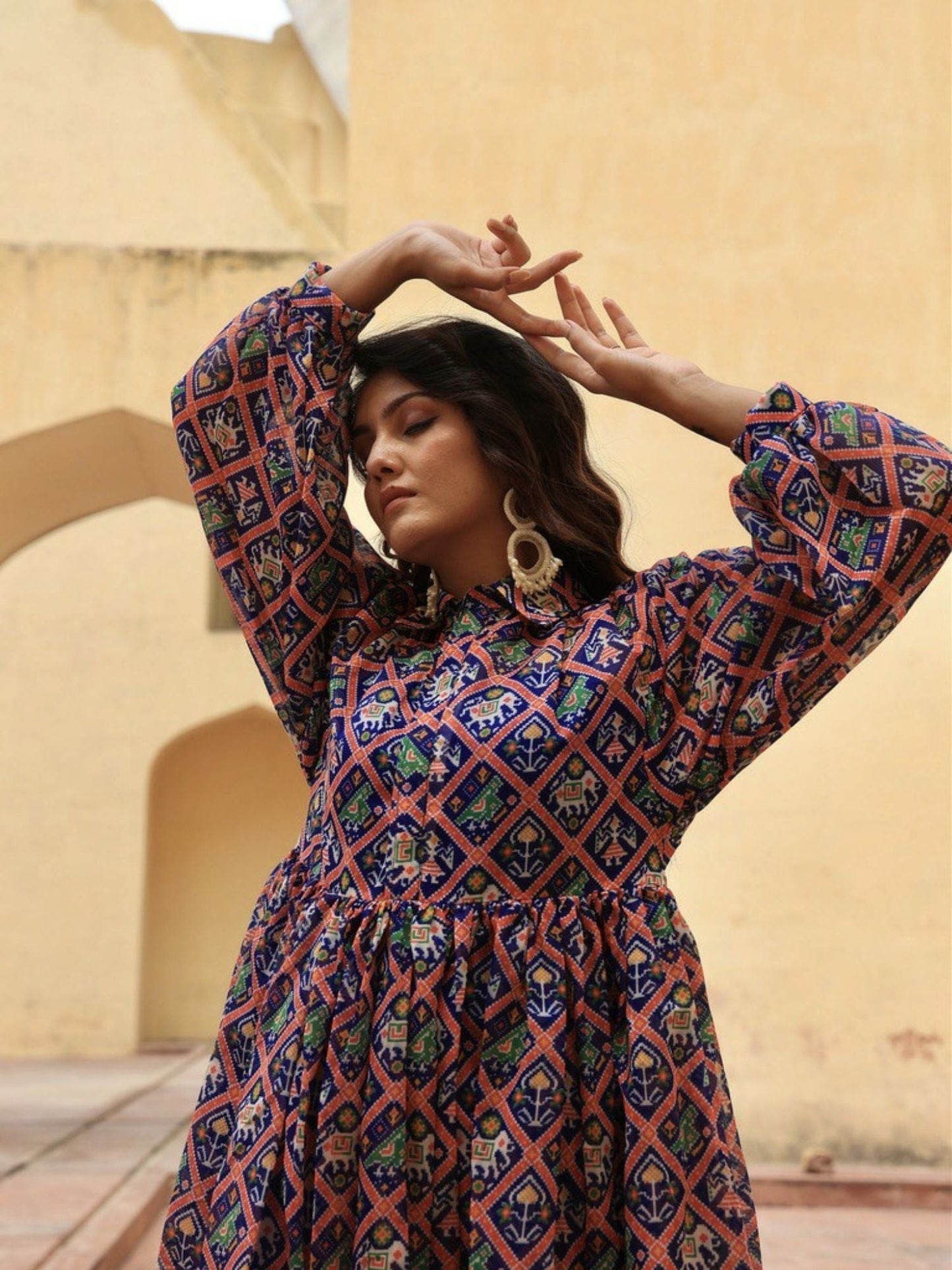 ONEWE INDIA Nora Gather Dress