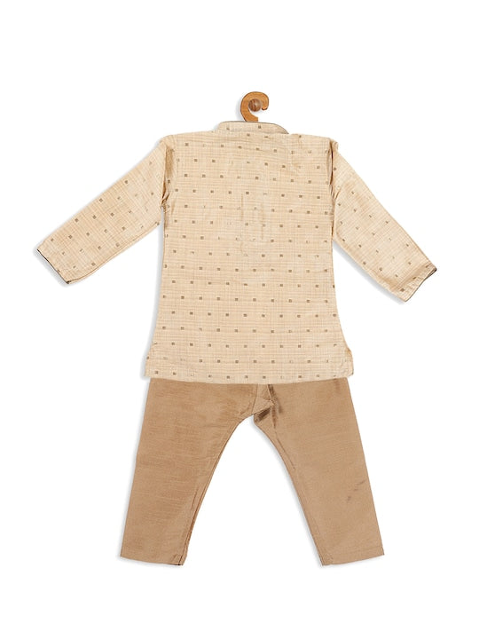 Vastramay Sishu Boys Woven Regular Kurta with Pyjamas