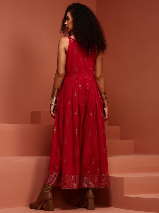 IMARA Printed Basic Jumpsuit
