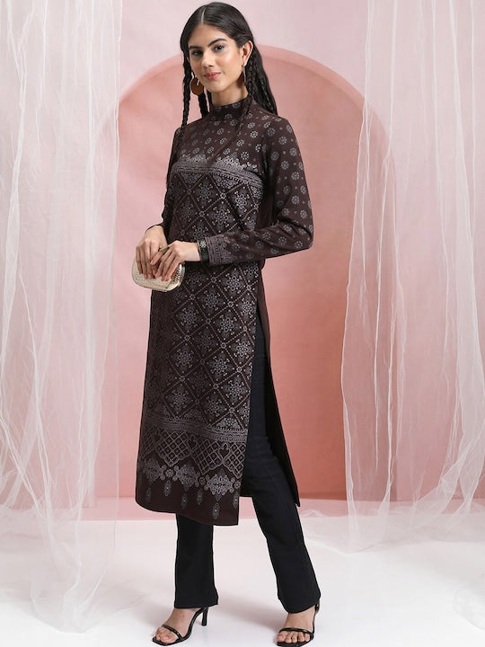 Vishudh Ethnic Motifs Printed Kurta
