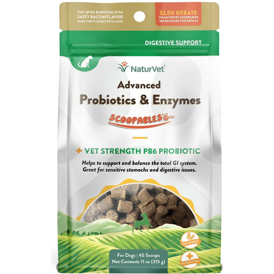 Naturvet Dog Advanced Probiotics & Enzymes