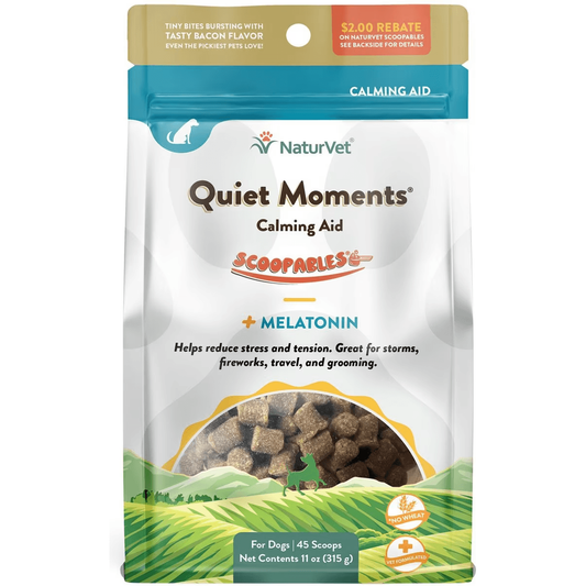 NaturVet Scoopables Quiet Moments Calming Aid Dog Supplement