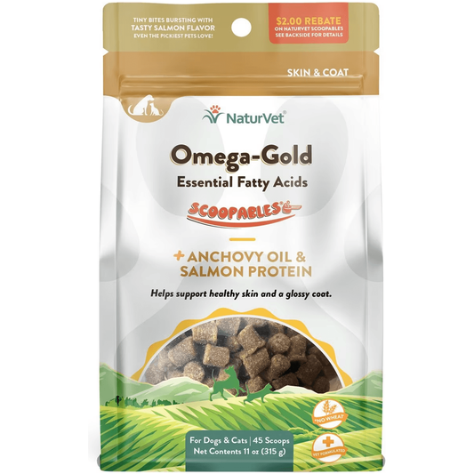 Naturvet Dog & Cat Scoopables Omega Gold